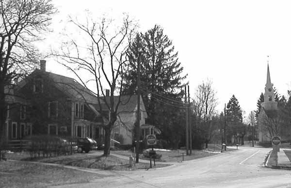 View up Foster Street