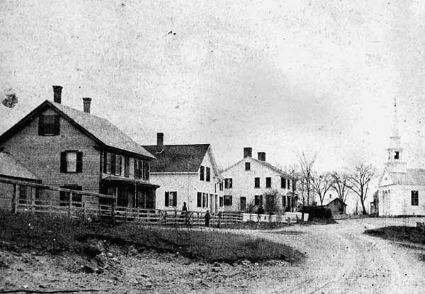 View up Foster Street