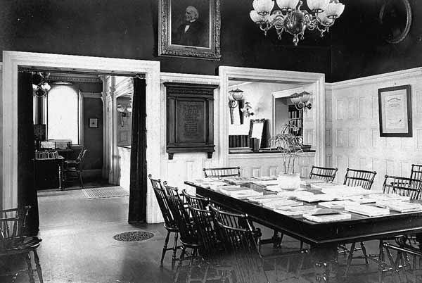 The library reading room