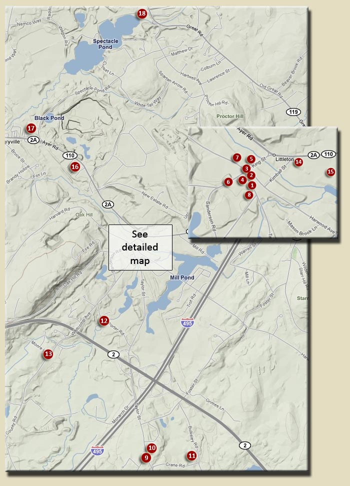 Depot and Tracks Map