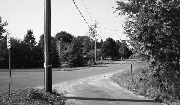 Hartwell Avene and Lawrence Street