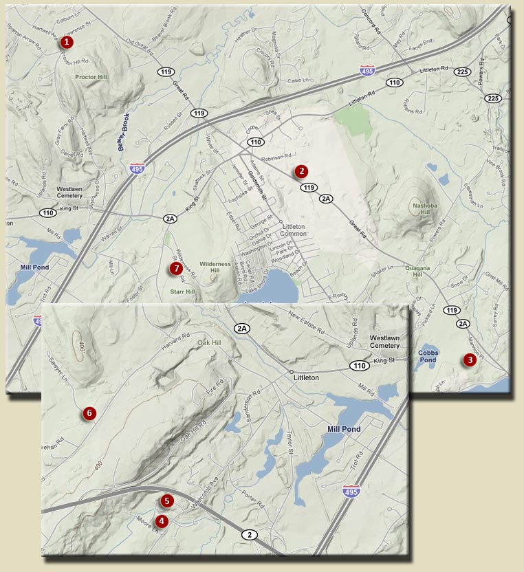 Farms and Dairies Map